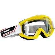 Gogle i okulary motocyklowe - PROGRIP Okulary 3201 Żółty z soczewką Odporna na zarysowania Jasne - miniaturka - grafika 1
