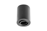 Oprawy, klosze i abażury - GTV Oprawa sufitowa GU5.3 MR16 IP20 czarna aluminiowa natynkowa dekoracyjna ruchoma tuba Sensa 6813 OS-SEN5087OKCZ-00 - miniaturka - grafika 1