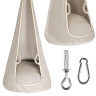 KOKON DLA DZIECI HUŚTAWKA HAMAK FOTEL WISZĄCY BUJANY DO DOMU POKOJU OGRODU