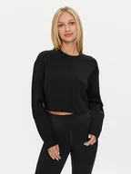 Bluzy damskie - Reebok Bluza Activ Cool Dreamblend Midlayer 100075370 Czarny Regular Fit - miniaturka - grafika 1