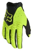 Rękawice motocyklowe - FOX Pawtector Glove fluorescencyjny żółty L - miniaturka - grafika 1