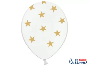 Strong Balloons Balony 14", "Gwiazdki złote", STRONG, Pastel Pure White, 50 szt SB14P-257-008 - Balony i akcesoria Strong Balloons Balony 14", "Gwiazdki złote", STRONG, Pastel Pure White, 50 szt SB14P-257-008 - Balony i akcesoria - miniaturka - grafika 1