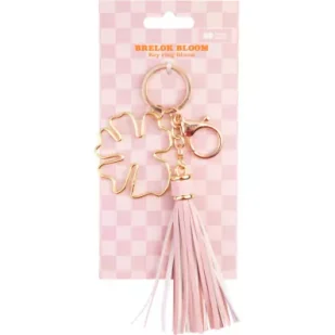 Brelok Bloom chwost różowy HAPPY COLOR - Breloczki dla dzieci - miniaturka - grafika 1