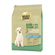 Sucha karma dla psów - SELECT GOLD Sensitive Mini Senior Insekt 4 kg - miniaturka - grafika 1