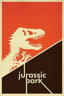 Puzzle - PUZZLE Jurassic Park Dinozaury A3 252 el z Nadrukiem + IMIĘ Pudełko - miniaturka - grafika 1