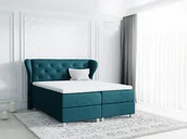 Łóżka - Łóżko kontynentalne 160x200 44 kolory K7-P01 - miniaturka - grafika 1