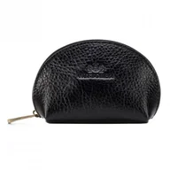 Portfele - Bilonówka skórzana półokrągła czarna - Wittchen - miniaturka - grafika 1