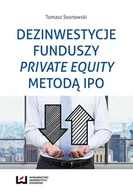Finanse, księgowość, bankowość - Dezinwestycje funduszy private equity metodą IPO - miniaturka - grafika 1