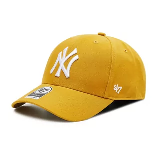 Czapki damskie - New York Czapka z daszkiem 47 BRAND - Yankees B-MVPSP17WBP-GR Goldenrod - grafika 1