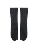 Rękawiczki - Guess Rękawiczki Damskie 4BGZ05 6283A Czarny - miniaturka - grafika 1