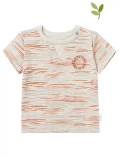 Kaftaniki dla niemowląt - Noppies Koszulka "McHenry" w kolorze szaro-pomarańczowym - grafika 1