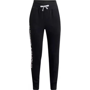 Spodnie dresowe dziewczęce Under Armour Rival Fleece Joggers - Odzież sportowa dziecięca - miniaturka - grafika 1