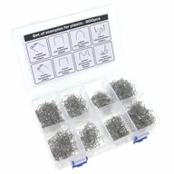 Zszywki - ZSZYWKI DO ZGRZEWARKI Spawarki Plastiku GROTY do Lutownicy 800 sztuk + ETUI - miniaturka - grafika 1