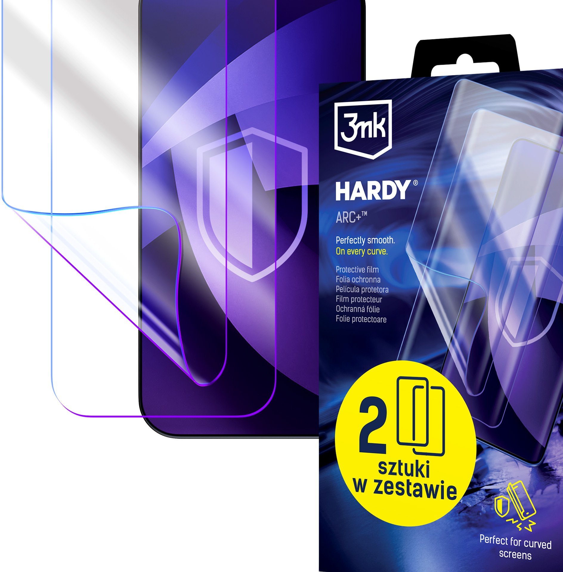 3MK Samsung Galaxy A57 - 3mk Hardy ARC+ 2 szt.