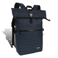 Plecaki - Plecak biznesowy niebieski Bench plecak uni plastikowypoliuretan D2ORI315M - miniaturka - grafika 1