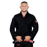 Kimona, stroje i obuwie - Kimono do brazylijskiego jiu jitsu Ground Game Wizard czarne - miniaturka - grafika 1