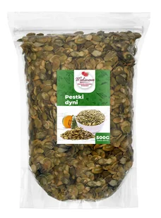 Pestki dyni 500g - Ziarna i nasiona roślin strączkowych - miniaturka - grafika 1