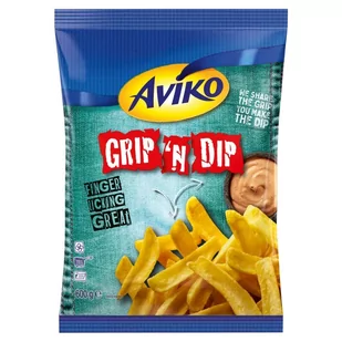 Aviko Grip'n Dip Ekstra chrupiące łódeczki ziemniaczane 600 g - Frytki - miniaturka - grafika 1