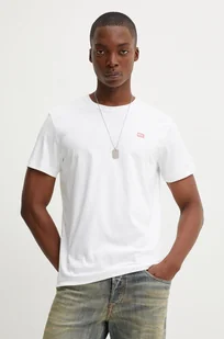 Diesel t-shirt bawełniany T-MIEGOR-K77 męski kolor biały z nadrukiem A14819.0SKAF - Koszulki męskie - miniaturka - grafika 1