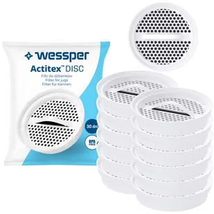 12X Filtr Dysk Do Dzbanka Szklanego Dafi Zamiennik - Wkłady filtrujące - miniaturka - grafika 1