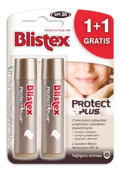 Blistex protect plus balsam do ust 2 x 4,25 g duopack
