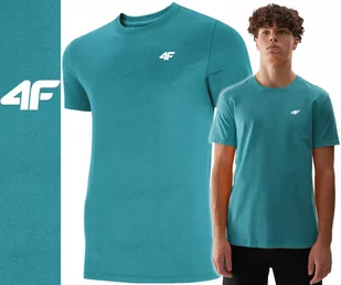 Koszulka Męska 4f T-shirt Bawełniany Podkoszulek Sportowy Co Dzień 1887 4xl - Koszulki męskie - miniaturka - grafika 1