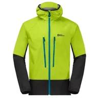 Kurtki męskie - Kurtka męska Jack Wolfskin Alpspitze Recco softshell sportowa-M - miniaturka - grafika 1