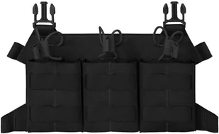 Ładownica Direct Action Skeletonized Triple 308 Flap - Black (PC-SK38-CD5-BLK) - Odzież taktyczna i umundurowanie - miniaturka - grafika 1