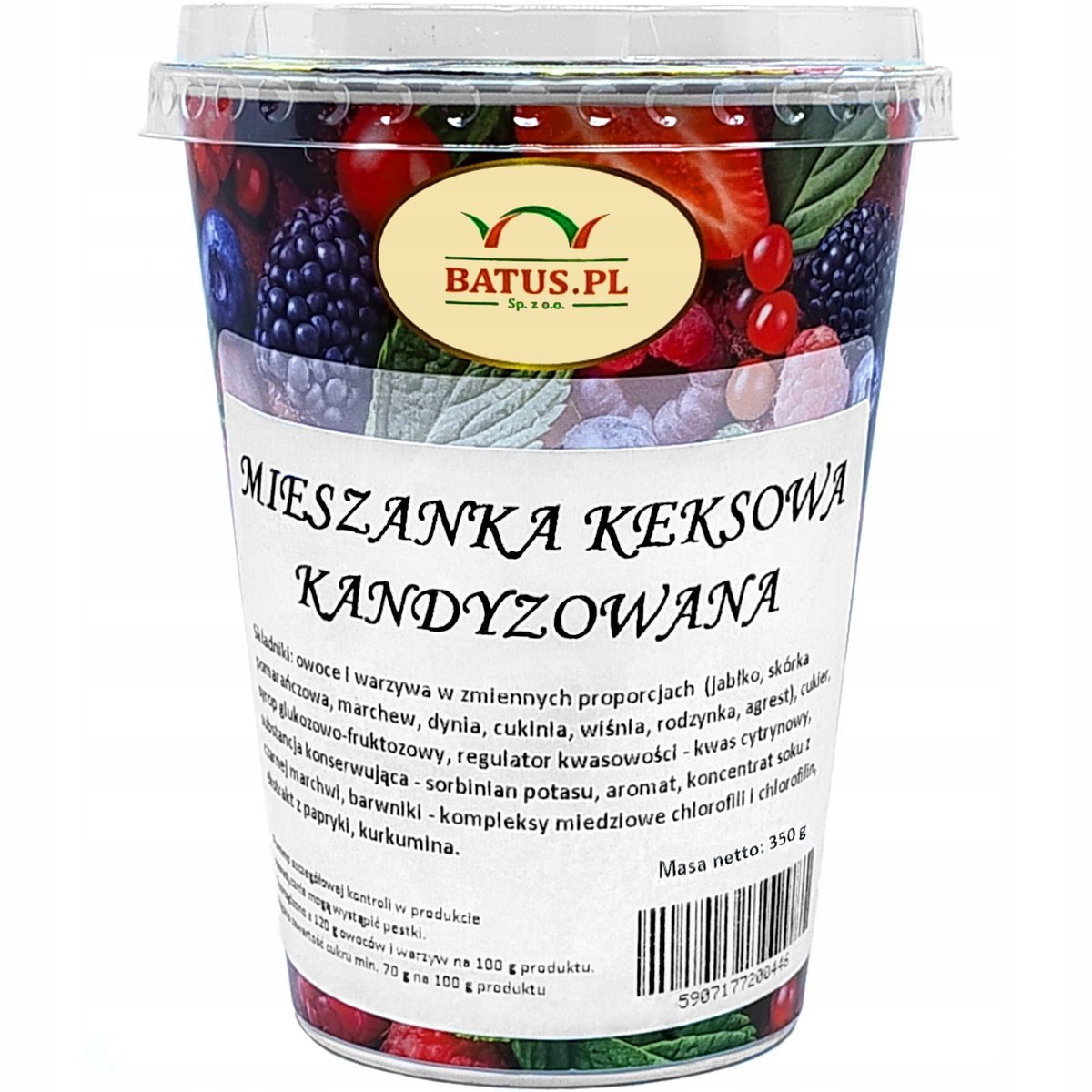 Mieszanka Keksowa Kandyzowana 350 G