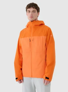 4F Kurtka trekkingowa membrana 10000 męska - pomarańczowa S - Kurtki i kamizelki sportowe męskie 4F Kurtka trekkingowa membrana 10000 męska - pomarańczowa S - Kurtki i kamizelki sportowe męskie - miniaturka - grafika 1
