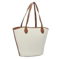 Torby i wózki na zakupy - Valentino by Mario Valentino Torba shopper Valentino Bags Covent beżowy/brązowy - bawełna Torby na zakupy 1 ct Brązowy Damski - miniaturka - grafika 1