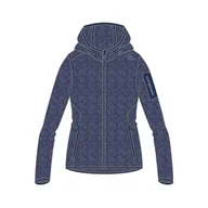 Kurtki damskie - CMP - Damska kurtka Knit-Tech ze stałym kapturem, Blue-Provence, 42 - miniaturka - grafika 1