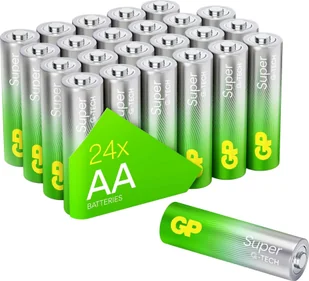 GP 1x24 GP Super Alkaline AA 1,5V battery Packs 03015AETA-B24 - Baterie i akcesoria - miniaturka - grafika 1