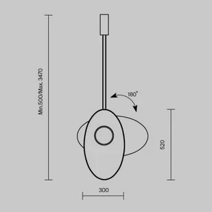 Maytoni Lampa wisząca Evolution, biały / opal, salon / jadalnia, tworzywo sztuczne, design - Lampy sufitowe - miniaturka - grafika 1
