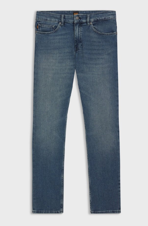 Jeansy męskie hugo boss jeans slim fit medio altro