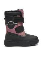 Buty dla dziewczynek - Geox Śniegowce J46HSA 0MEFU C8049 S Różowy - miniaturka - grafika 1