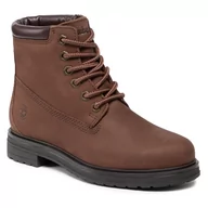 Botki damskie - Timberland Trapery Hannover Hill TB0A2HCV9311 Dark Brown Nubuck - miniaturka - grafika 1