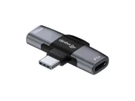 Adaptery i przejściówki - Equip 133479 przejściówka do kabli USB-C 2 x USB-C Szary - miniaturka - grafika 1
