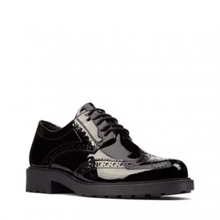 Clarks Orinoco 2 Limit E [Black Patent Leather] - Rozmiar 39.5 - Półbuty damskie - miniaturka - grafika 1