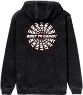 Bluzy męskie - bluza męska INDEPENDENT BTG SPEED REVOLVE HOOD Mineral Wash Black - miniaturka - grafika 1