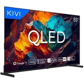 Telewizory - KIVI 55U720QB 55" QLED 4K - miniaturka - grafika 1