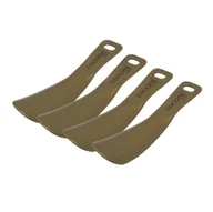 Akcesoria obuwnicze - 4X Short Krótka Łyżka Do Butów 15 Cm Złota - miniaturka - grafika 1