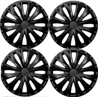 Kołpaki samochodowe - Kołpak TomPar Kołpaki na koła 15", Czarne, 4 szt. MMT A112 2045B - miniaturka - grafika 1