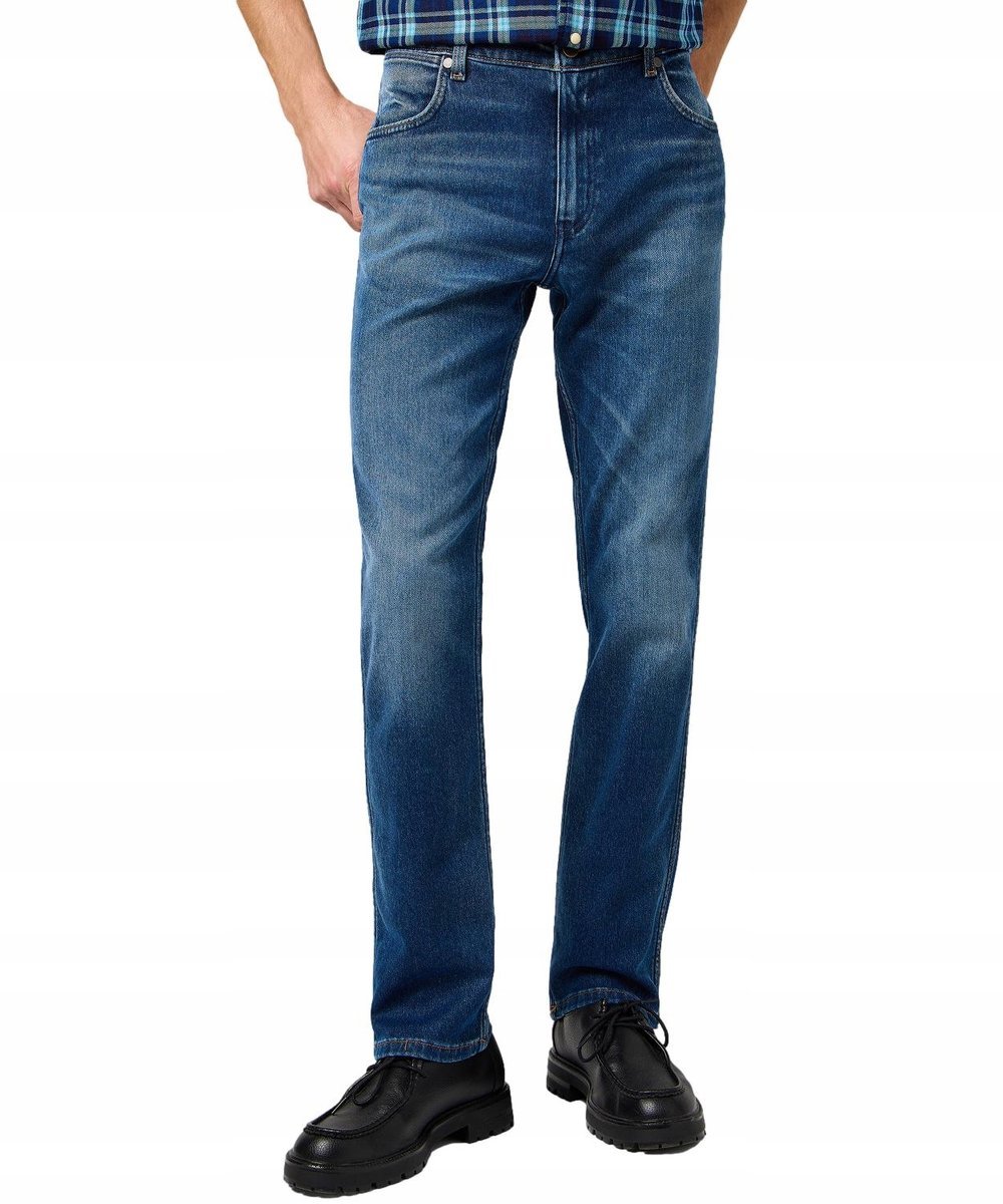 Jeansy Wrangler Greensboro 112362444 Denim Dusk W 32 / L 32