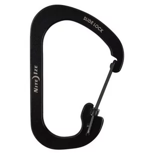 - Nite Ize Nite Ize, Karabinek, SlideLock Carabiner #6 Czarny CSL6-01-R6 (23302) - Sprzęt wspinaczkowy - miniaturka - grafika 1