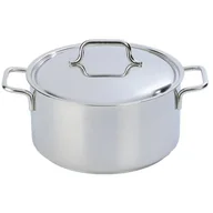 Garnki - Apollo Demeyere Demeyere - Garnek niski z pokrywką 5,2 L 40850-166-0 - miniaturka - grafika 1
