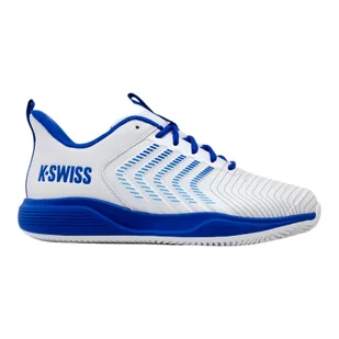 Męskie buty tenisowe K-Swiss Ultrashot Light Clay White/Dazzblue EUR 44,5 - Buty sportowe męskie Męskie buty tenisowe K-Swiss Ultrashot Light Clay White/Dazzblue EUR 44,5 - Buty sportowe męskie - miniaturka - grafika 1