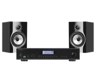 Zestawy stereo - Rotel A14 MK II (czarny) + 706 S2 (czarny) - miniaturka - grafika 1