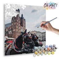 Malowanie po numerach - Malowanie Po Numerach, 40X50 Cm - Rynek Krakowski / Oh-Art - miniaturka - grafika 1