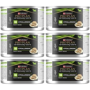PRO PLAN Veterinary Diets HA Hypoallergenic Karma mokra dla psa mus 6x195g - Mokra karma dla psów - miniaturka - grafika 1